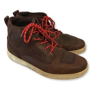 Harley Davidson Bateman Brown Leather Riding Boots 10.5